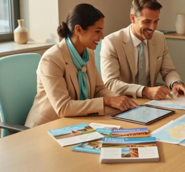 BackpackTravelHub csapat online utazási konzultációt tart magyar ügyféllel